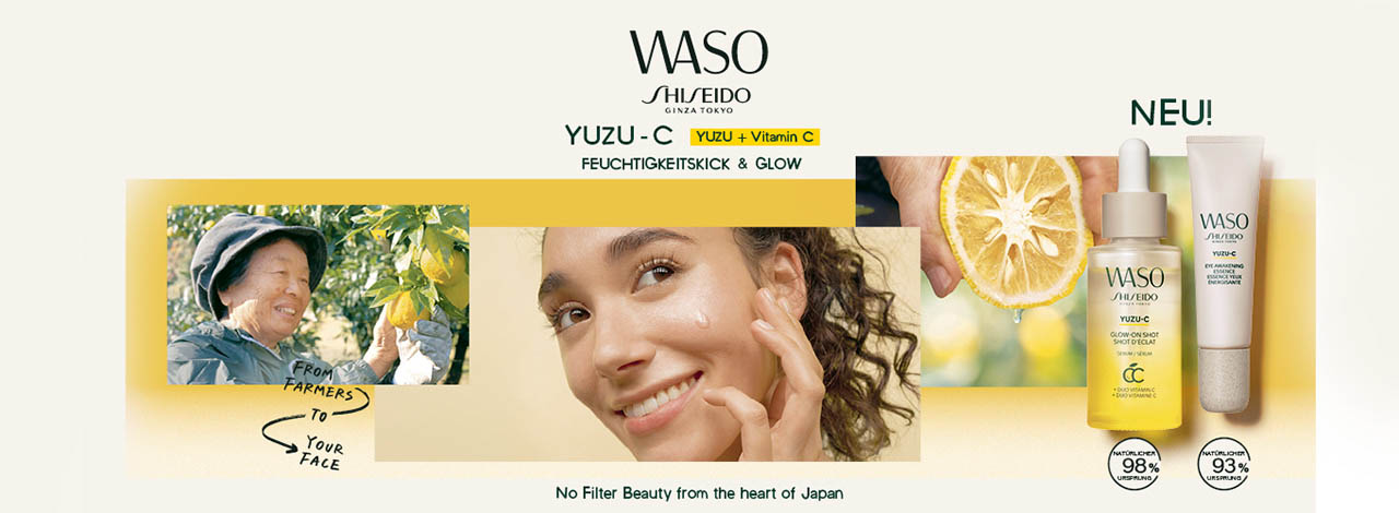 Shiseido Waso Banner
